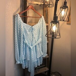 mi ami by francesca’s Dress - Light Blue